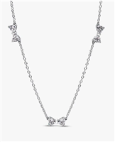 Collana Pandora Donna Stone Cluster in Argento Cubic Zirconia 394231C01-40